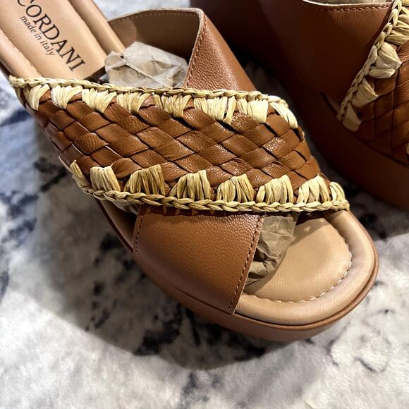 Cordani Joanie Woven Wedge Sz 40 - Picture 6 of 8